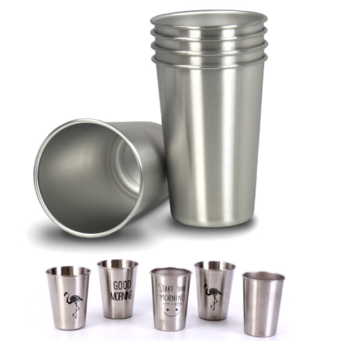 16oz Stainless Steel Cups