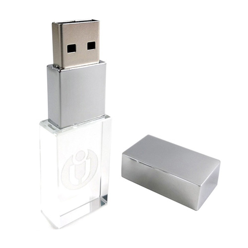 32G Glass Crystal Shape Flash Drive