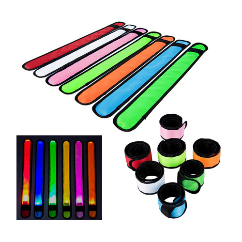 Running LED Luminous Arm Slap Band