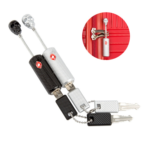 Skull TSA Approved Luggage Lock