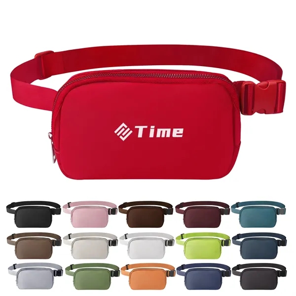 Small Belt Bag Crossbody Fanny Pack W/ Adjustable Strap